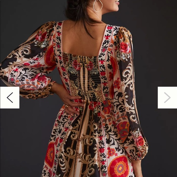 Anthropologie NIKASHA Floral Mini Dress - Picture 4 of 11